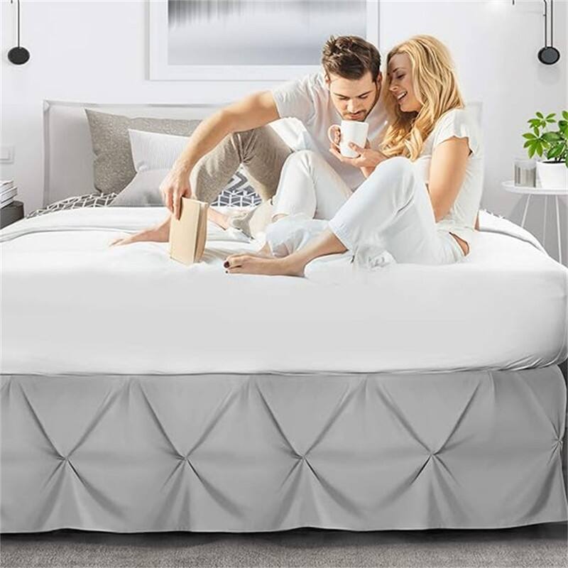 Pinch Pleat Bed Skirt