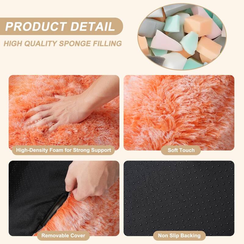 Bean Bag Chair, Plush Armrest Beanbag Sofa, Cozy Lounge Seat