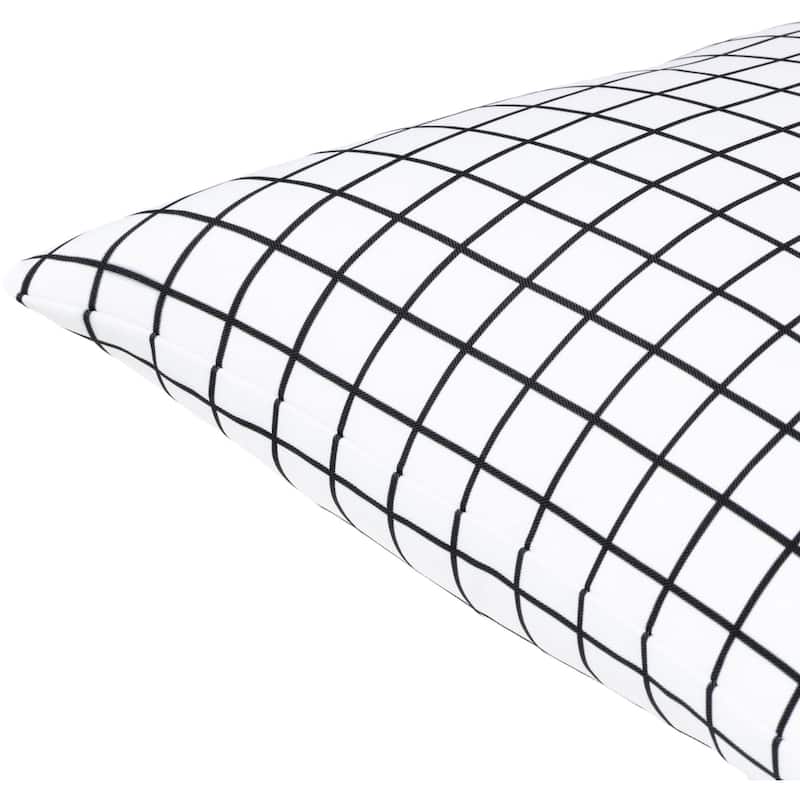 Artistic Weavers Check Plaid Pattern Throw Pillow
