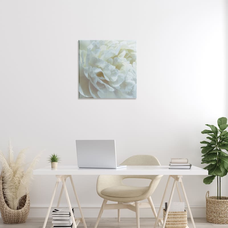 Stupell Elegant White Petals Canvas Wall Art Design By David Pollard