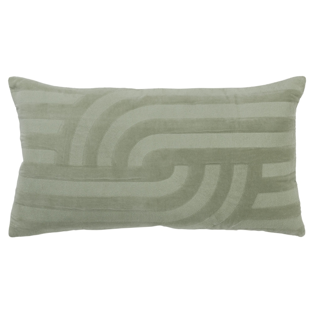 Rizzy Home Transitional Decorative Pillow Cover 14"x26"