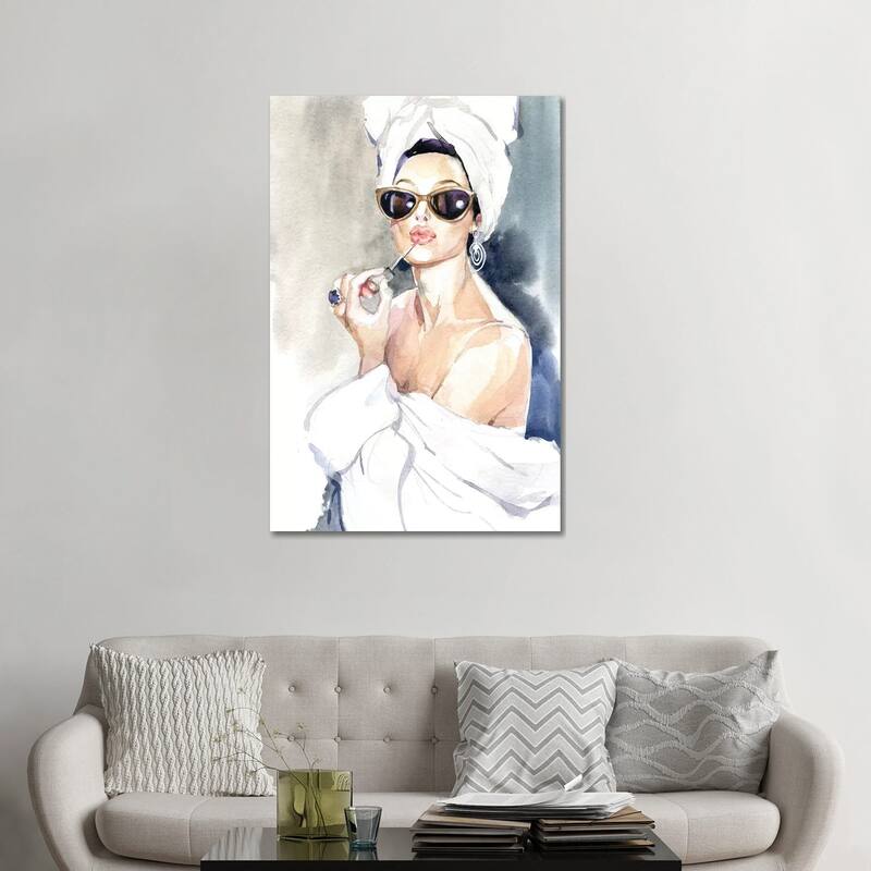 iCanvas "Before The Mirror" by Marina Ignatova Canvas Print - 48x32x1.5