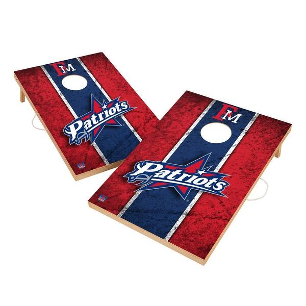 slide 2 of 5, Vintage Francis Marion University Patriots Regulation 2x4 Cornhole Set
