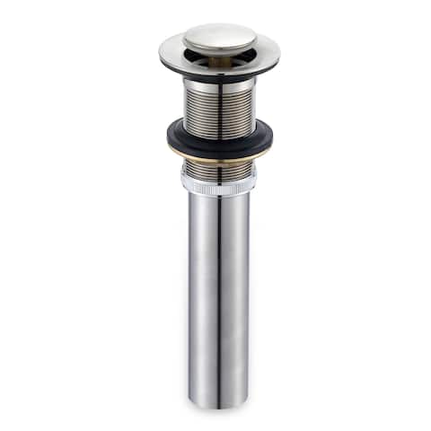 1.5-in Overflow Pop-up Bathroom Sink Drain in Oil Rubbed Bronze (D ...