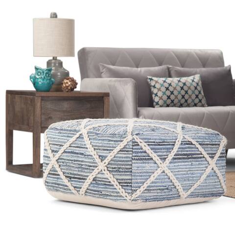 WYNDENHALL Woodley Square Pouf