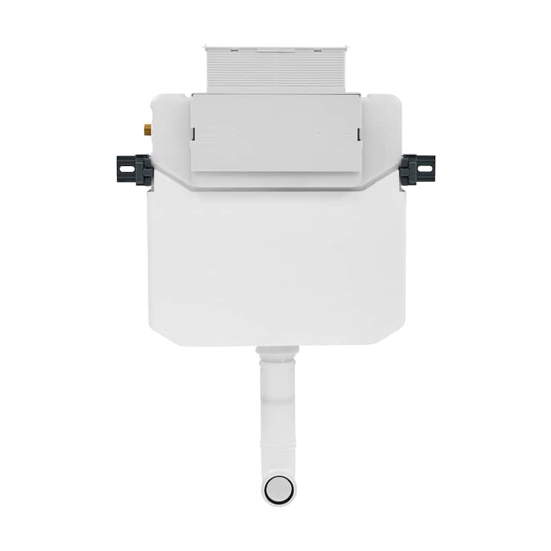 Biarritz H Concealed Toilet Tank Carrier System With Top Flush For Back-To-Wall Toilet - 30.3" x 17.3" 6.1"