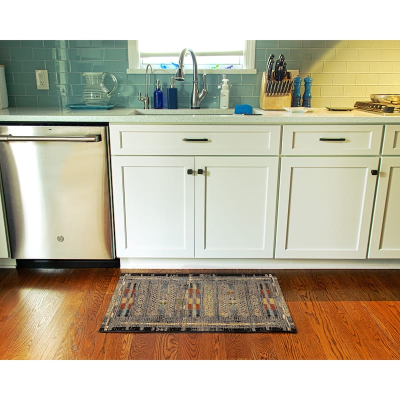 Liora Manne Esencia Tribal Stripe Indoor/Outdoor Mat