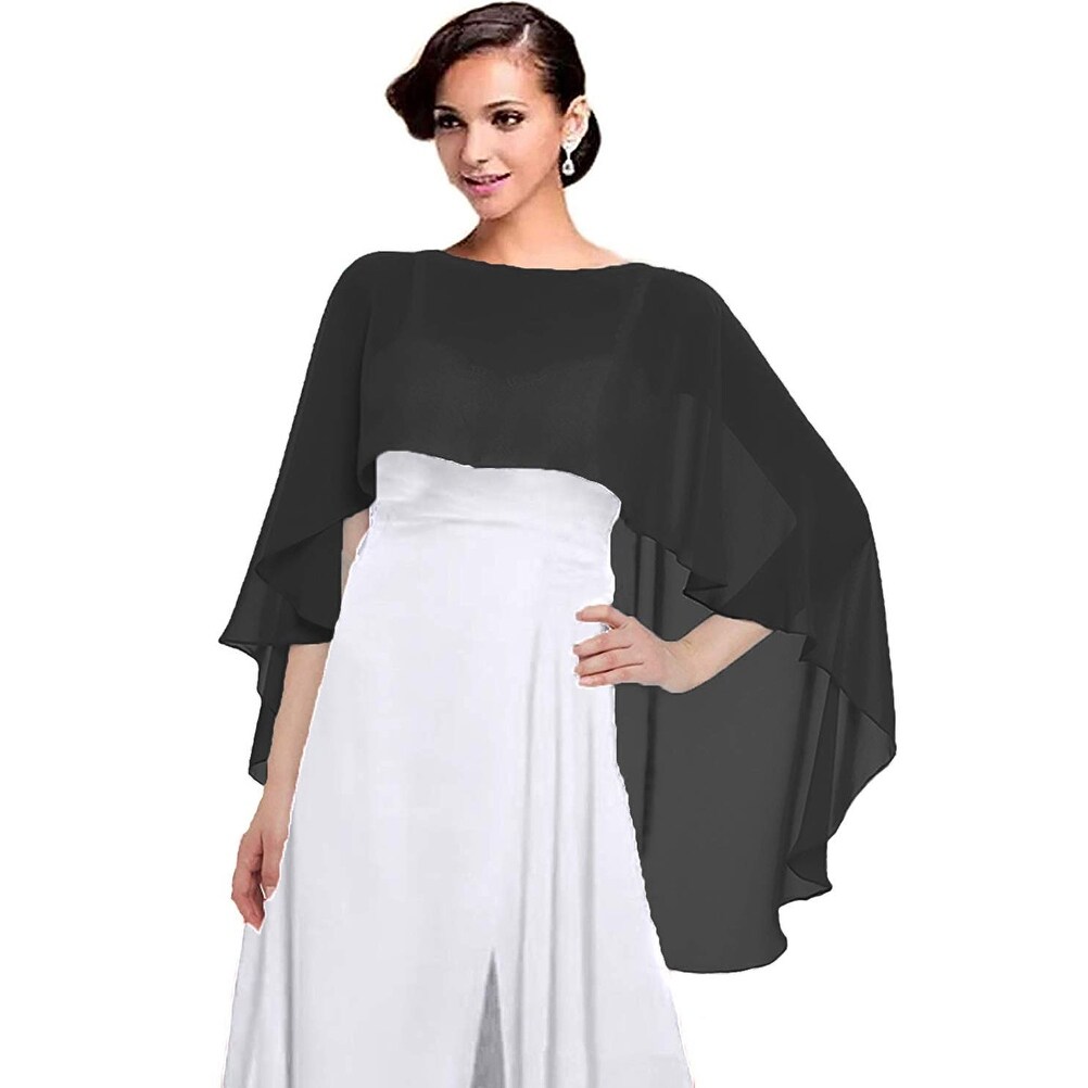chiffon shawls and wraps