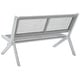 preview thumbnail 30 of 58, SAFAVIEH Kobina Outdoor Foldable Bench - 45" W x 30" D x 30" H