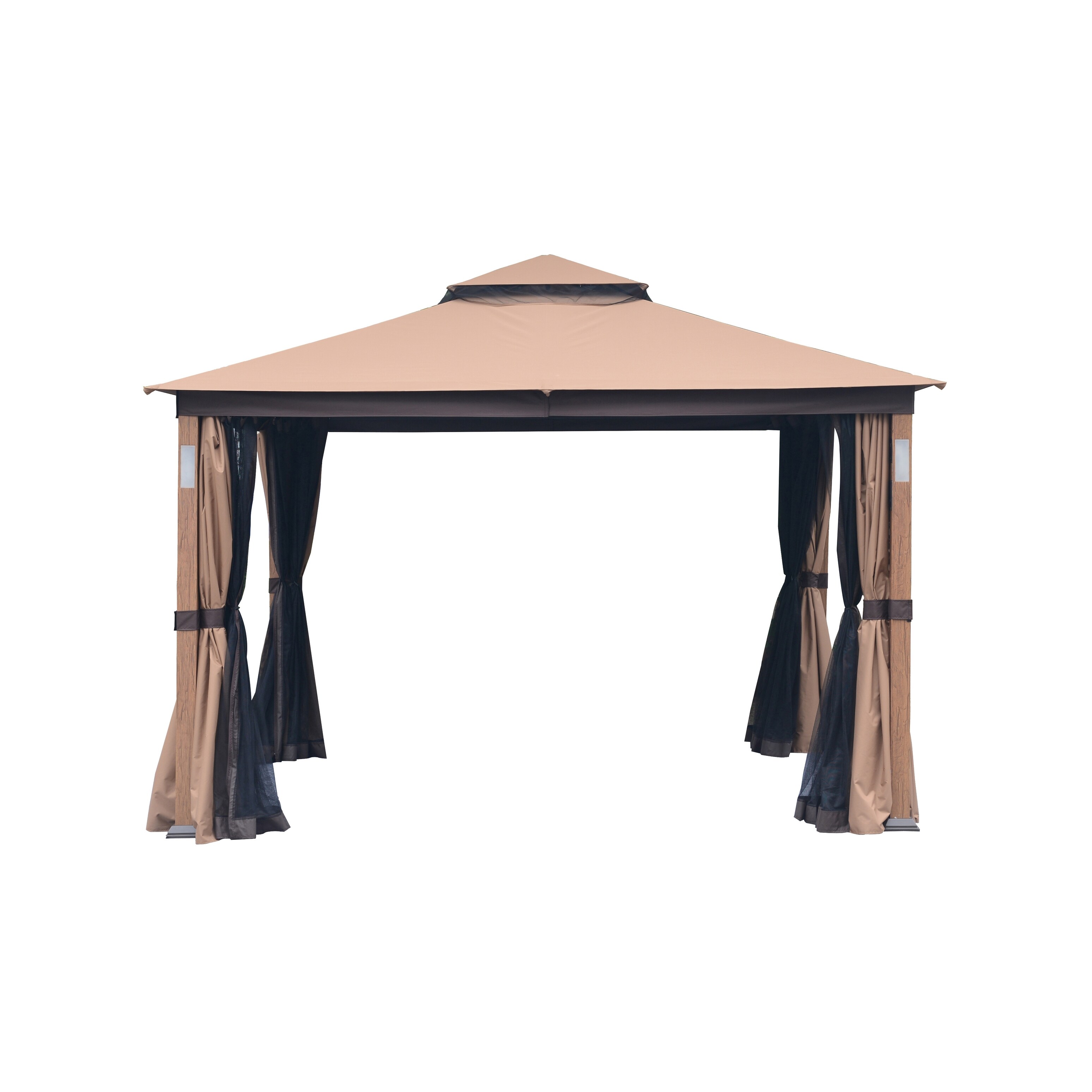 Shop Luxuriously 10 X 12 Garden Gazebo Soft Top Outdoor Patio