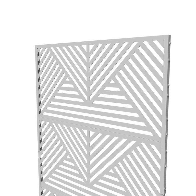 Outdoor Privacy Screen with Stand (Set of 2)