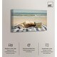 preview thumbnail 2 of 5, Beach Reading Canvas by Art Remedy, Gallery Wrapped