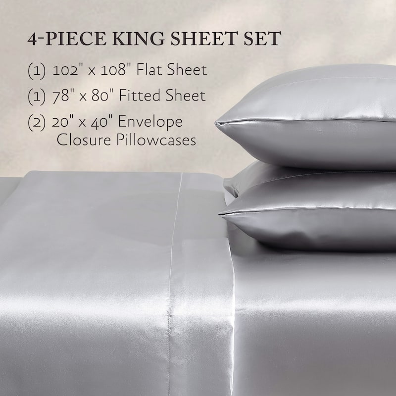 Jessica Simpson Silky Satin Sheet Sets