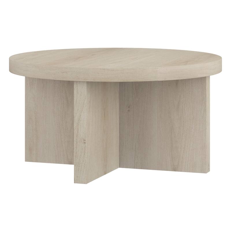 Elna 33" Wide Round Coffee Table - 33" Wide