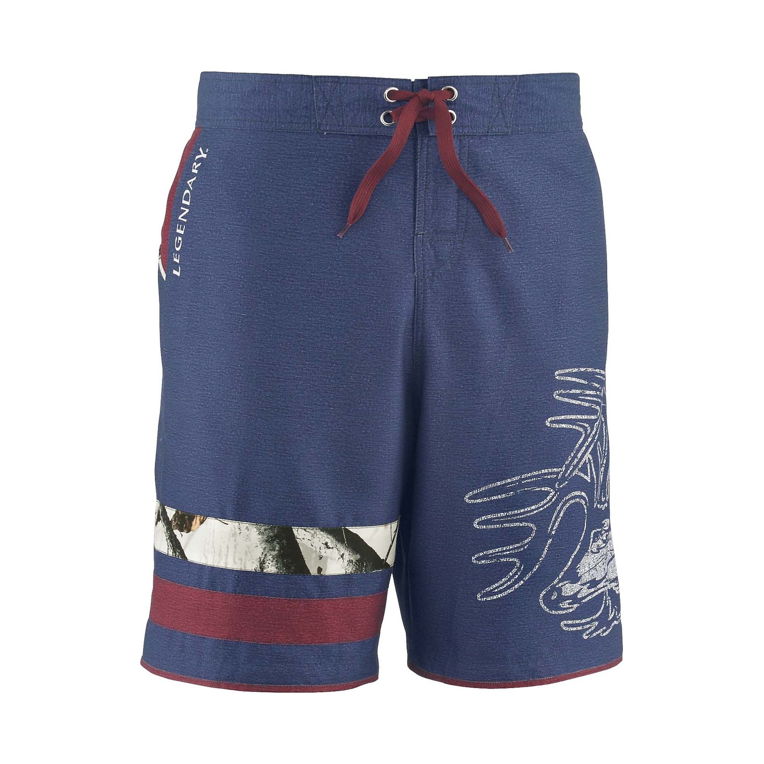 blue line swim trunks