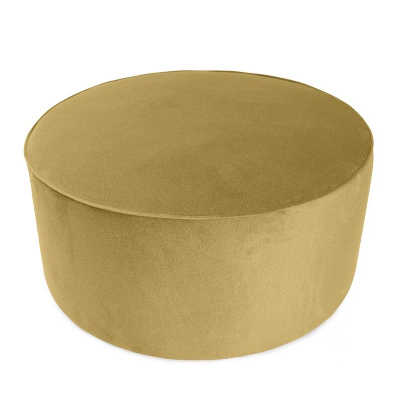 Universal 36" Round Ottoman Qivuit Green