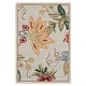 preview thumbnail 35 of 74, SAFAVIEH Handmade Chelsea Rubi French Country Floral Wool Rug 1'8" x 2'6" - Grey