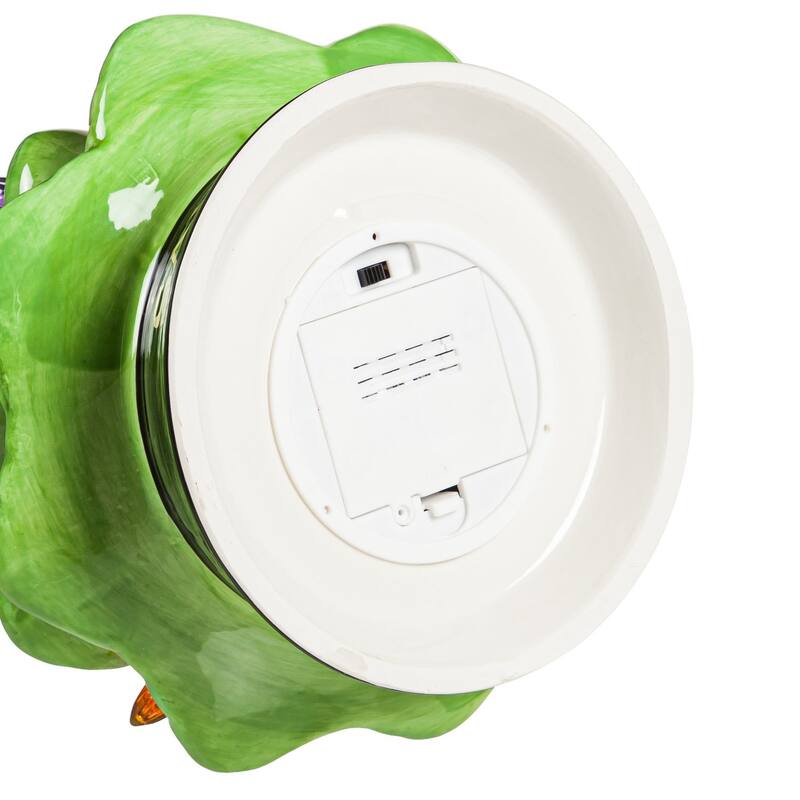 8" LED Ceramic Tabletop Christmas Tree, New Orleans Saints