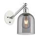 Option White Polished Chrome / Light Smoke