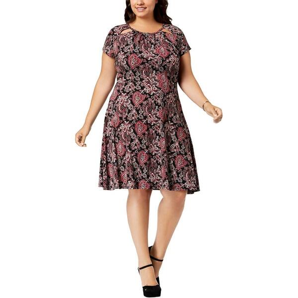 Shop Michael Michael Kors Womens Plus Sweetheart Casual Dress