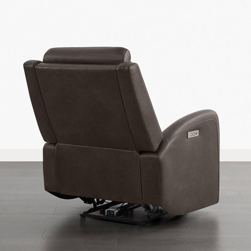 Spruce & Spring Power Recliner Chair Wall Hugger with USB & Type-C Charge