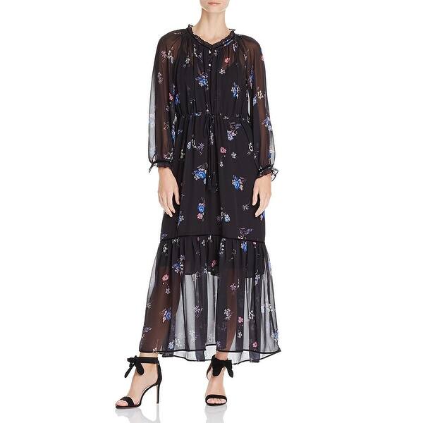 Shop Beltaine Tatiana Women S Chiffon Floral Print Long Sleeve