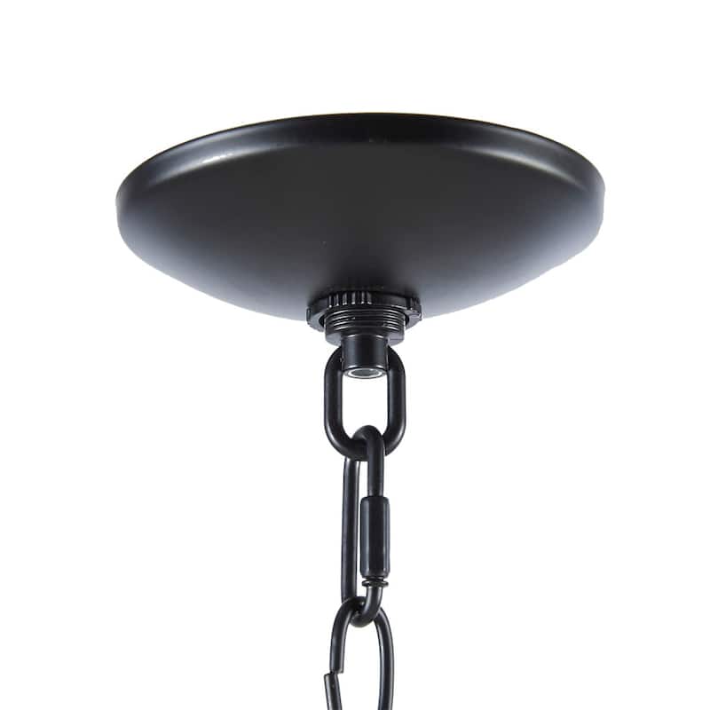 Brighton 6-Light Farmhouse Metal Chandelier for living room,bedroom,and dining room