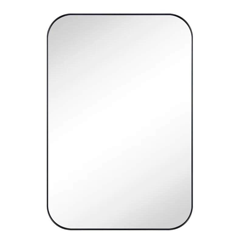 TEHOME Mid-Century Modern Chic Metal Rounded Wall Mirrors