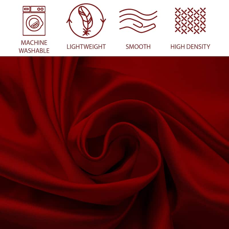 Satin Bed Sheet Set Ultra Soft 4-Piece