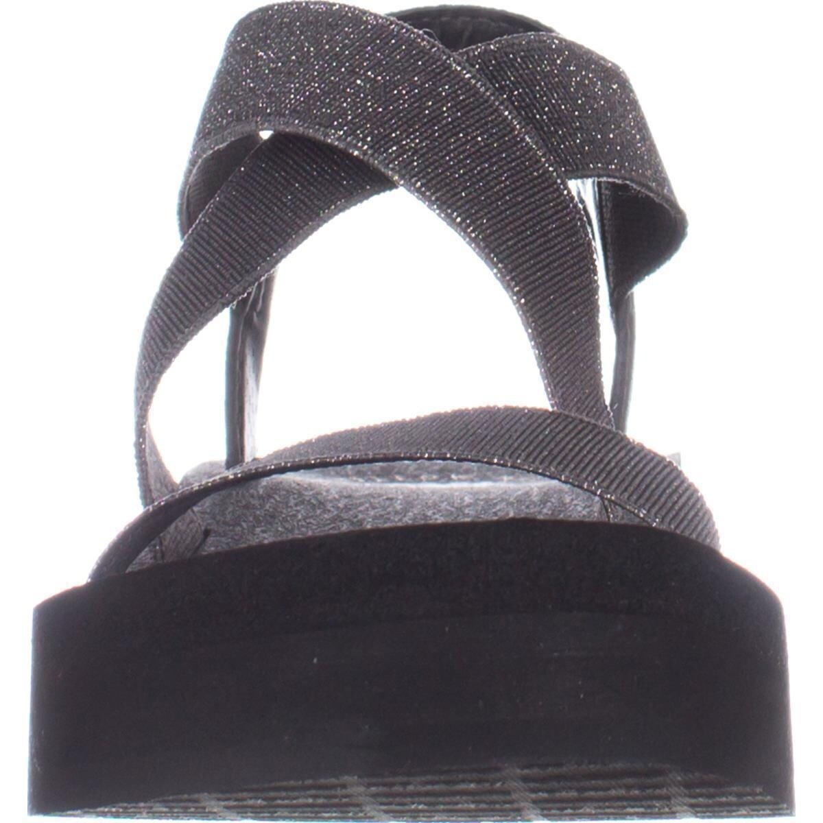 yellow box bunkie strappy wedge sandals