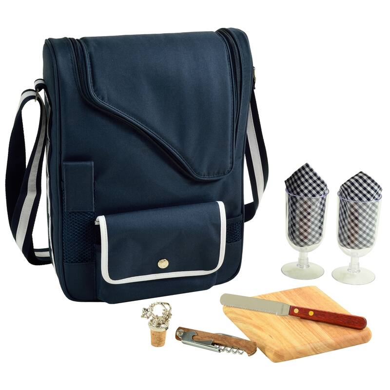 Picnic at Ascot - Wine & Cheese Cooler Bag