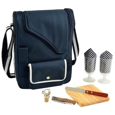 Picnic at Ascot - Wine & Cheese Cooler Bag