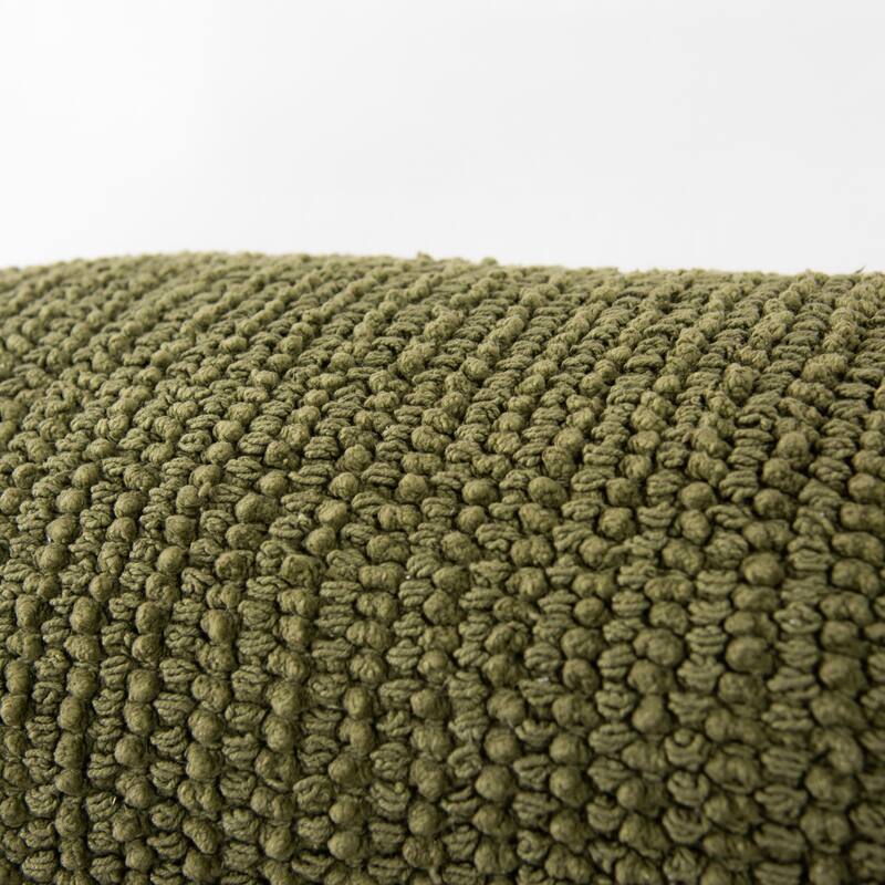 Rizzy Home Striped Macramé Throw Pillow