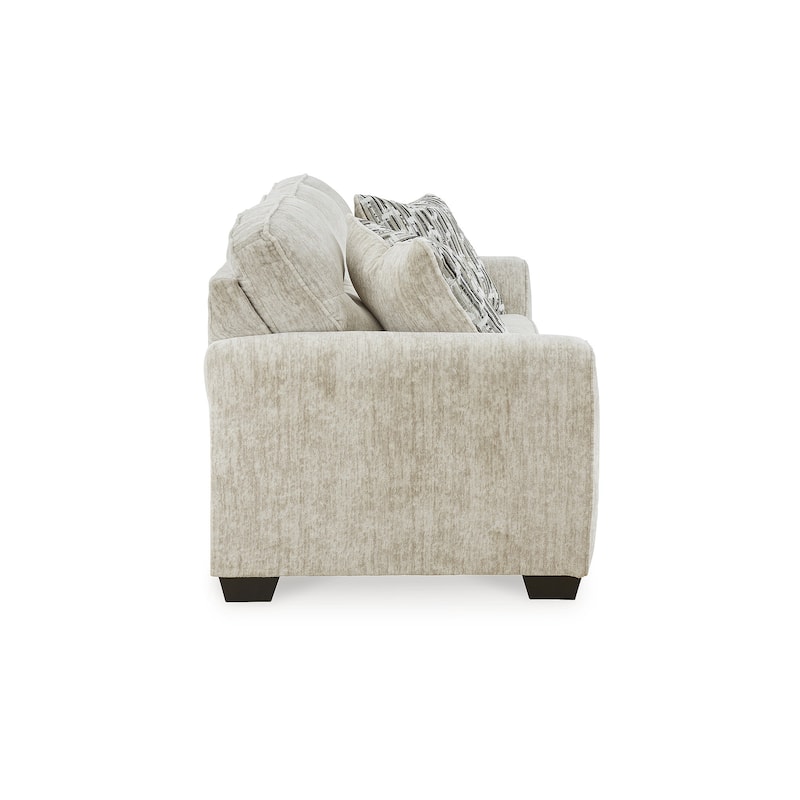 Signature Design by Ashley Lonoke Parchment Sofa - 90"W x 38"D x 40"H