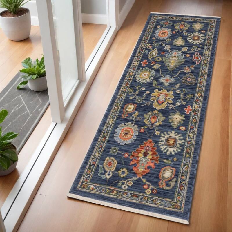 HomeRootsOriental Traditional Rectangle Area Rug