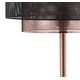 preview thumbnail 5 of 6, Regina 60.5" Metal LED Floor Lamp, Copper/Black by JONATHAN Y - 60.5" H x 13.75" W x 13.75" D