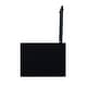 preview thumbnail 8 of 11, Linon Ava Black Small Cabinet with Glass Door