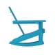 preview thumbnail 41 of 42, Commercial All-Weather Rocking Adirondack Chair with Swiveling Cupholder