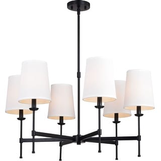Vaxcel Lighting H0288 Camden 6 Light 30" Wide Chandelier