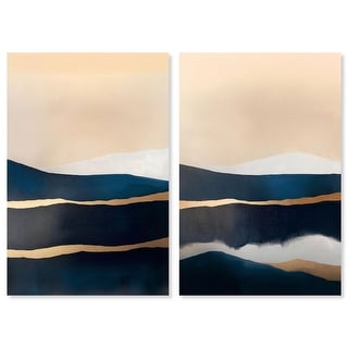Gold Seam Modern Art Set Canvas Print by Art Remedy - Bed Bath & Beyond ...