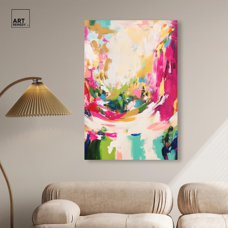Deep Bloom I Canvas by Art Remedy, Gallery Wrapped