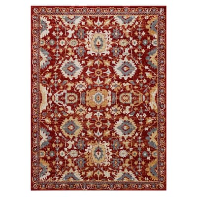 Mohawk Home Norwood Floral Ornamental Area Rug