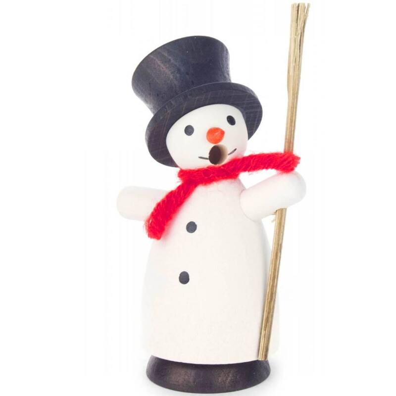 3.25" Dregeno Snowman Christmas Incense Burner