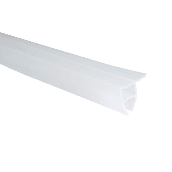 98inch Frameless Window Shower Door Corner Seal Clear for 15/32inch