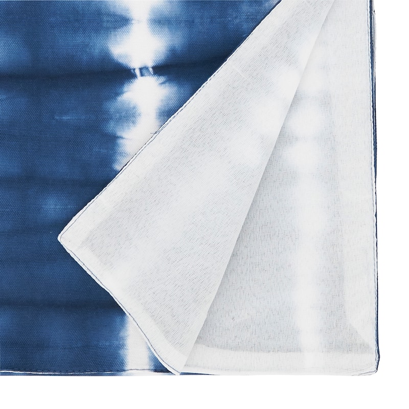 Groovy Tie Dye Table Runner with Striped Pattern - 16" x 72"