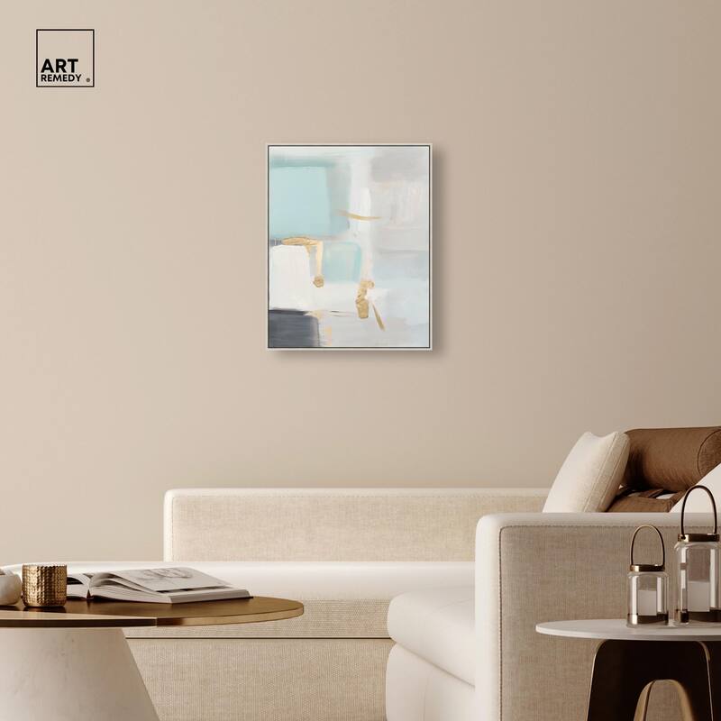 Pale Radiance I Canvas by Art Remedy