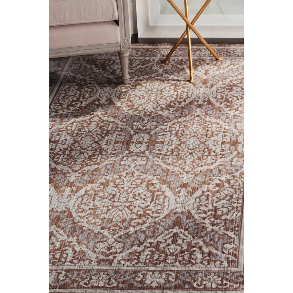 SAFAVIEH Valencia Agita Distressed Vintage Boho Oriental Polyester Rug
