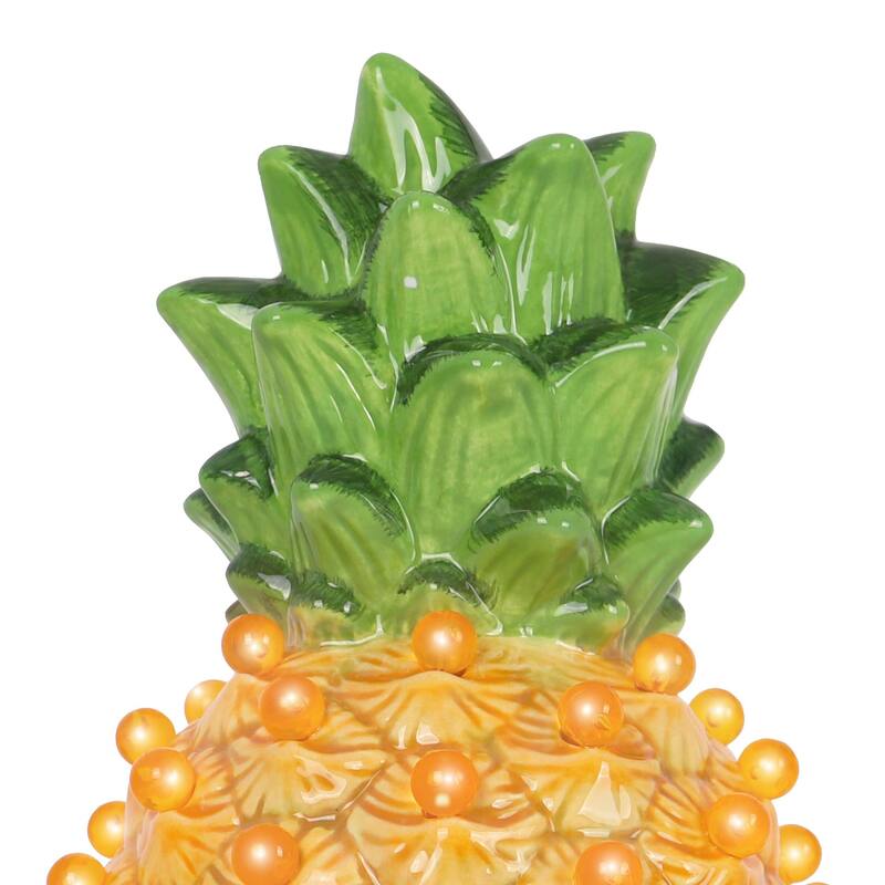 Ceramic Christmas Decor with Christmas Tree Lights