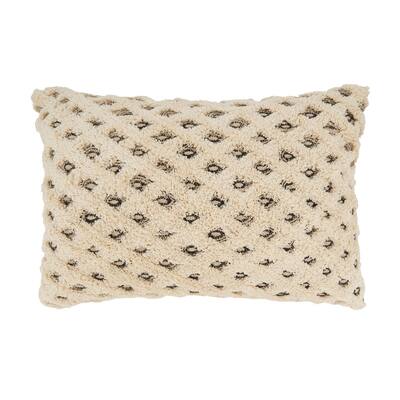 Diamond Elegance Tufted Diamond Throw Pillow