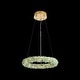 preview thumbnail 4 of 7, Golden Lighting 6884-30 Corallo 30" Wide Ring Chandelier